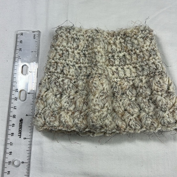 Handmade Cream Boot Cuffs - Picture 7 of 7